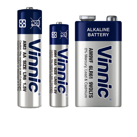 Vinnic Alkaline batteries
